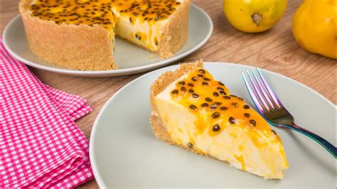 Cheesecake De Maracuj Sem Forno E Sem Gelatina R Pido E F Cil Cook N