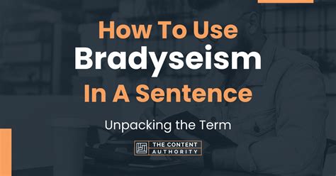 How To Use Bradyseism In A Sentence Unpacking The Term