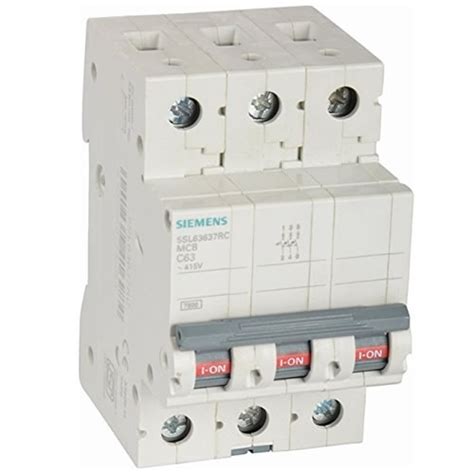 Siemens Sl A Pole Type C Ka Mcb Parkelect