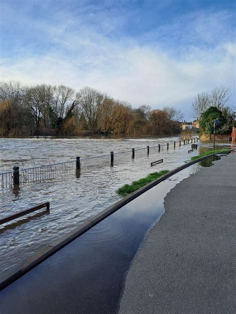 Shrewsbury Weir Off Limits And Parkrun Cancelled As River Severn Floods