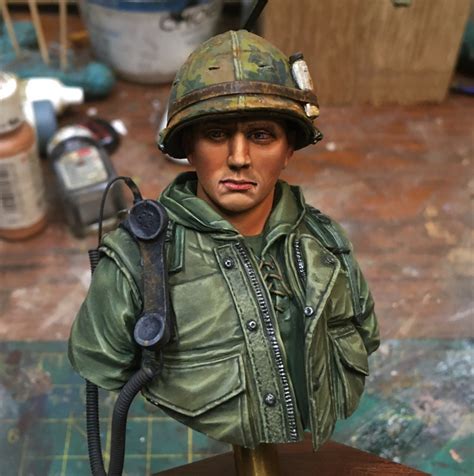 Marine Vietnam By Rick Keasey Putty Paint