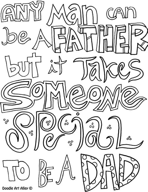 Family Quote Coloring Pages - DOODLE ART ALLEY