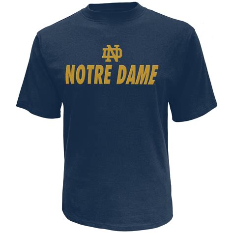 Ncaa Mens Embroidered Graphic T Shirt Notre Dame Fighting Irish Kmart