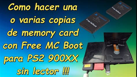 Como Hacer Copias De Memory Card Para Ps Con Free Mcboot Modelo Xx