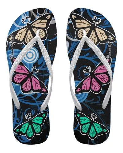 Havaianas Borboleta Slim Personalizados 7 Parcelamento Sem Juros