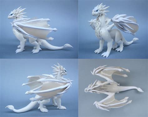 Realistic Clay Dragon