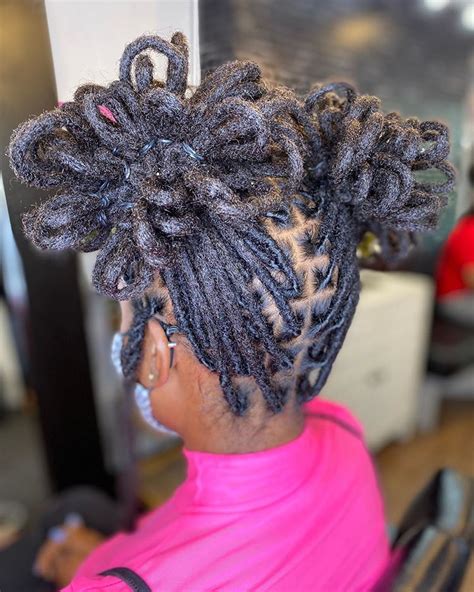 Trailblazing Loc Salon On Instagram Pigtail Petals Loc Style They