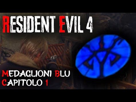 Resident Evil Remake Posizione Medaglioni Blu Capitolo Youtube