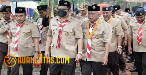 Bupati Buka Lomba Tingkat III Kwarcab Kabupaten Tasikmalaya Ruangatas