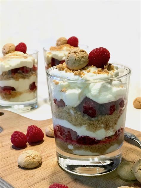 Himbeer Mascarpone Dessert Mit Amarettini Kochtheke