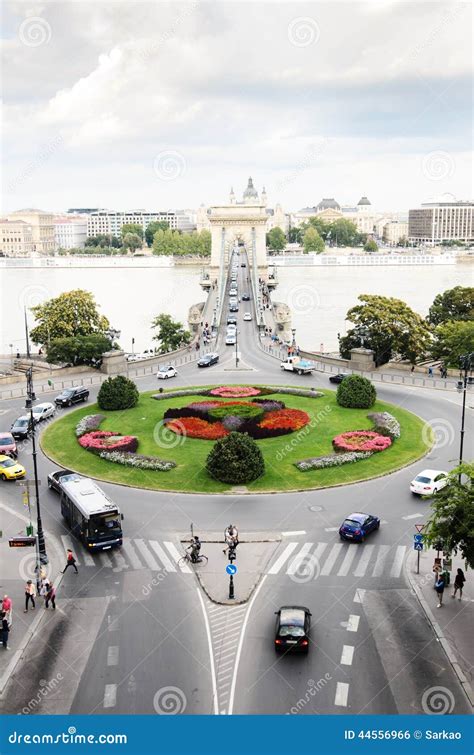 View On The Buda Side Of The Historic Centre Of Budapest Editorial