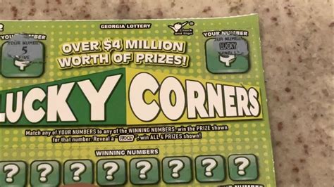 Lucky Symbol Was A Win On These Georgia Lottery Scratch Off Tickets