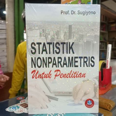 Jual Buku Statistik Nonparametris Untuk Penelitian Prof Dr Sugiyono