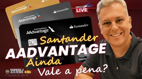 Cart O De Cr Dito Santander Aadvantage Mastercard Platinum E Black