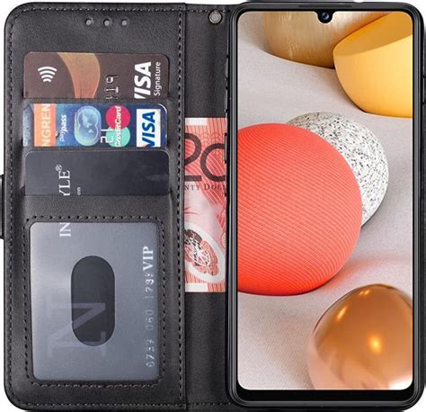 Samsung A G Hoesje Samsung Galaxy A G Hoesje Bookcase Zwart