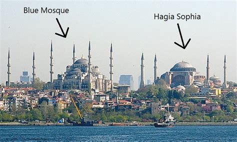 Hagia Sophia And Blue Mosque Istanbul