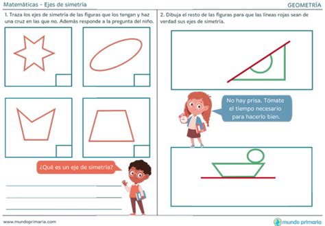 Cuantos Ejes De Simetria Hay Ejercicios De Ejes De Simetria Primaria