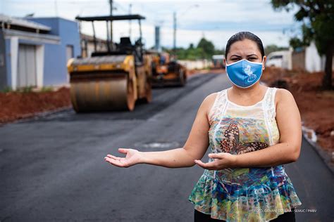 Essas Obras Trouxeram Muita Esperan A Para N S Diz Moradora Da Zona