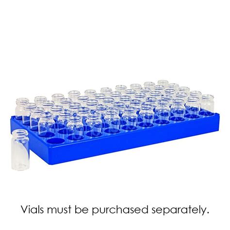 Cg R Rack Vial Polypropylene Ml And Ml Vials