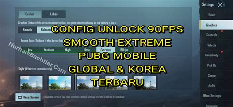 Update Cara Config Fps Pubg Mobile Global Korea Tanpa Aplikasi