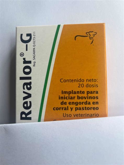 Revalor G Implante Para Ganado De Uso Veterinario Envío Gratis