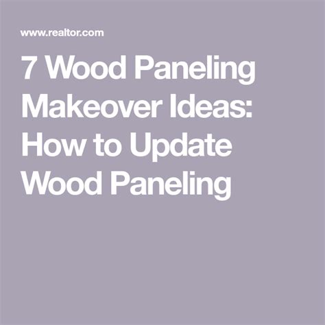 7 Wood Paneling Makeover Ideas Groovy In A Whole New Way Artofit