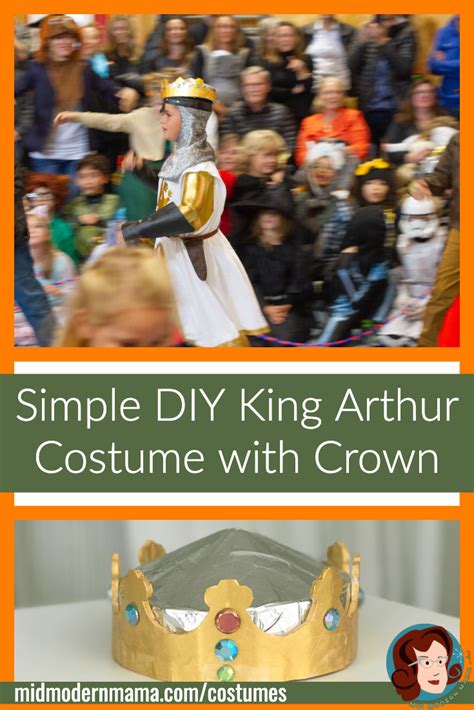 Easy Diy Crown For Costumes Mid Modern Mama