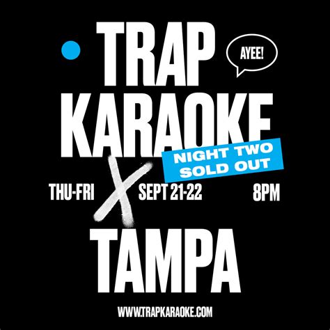 Trap Karaoke Tampa Night 2 At The Ritz Ybor 9222023 Sunset Events