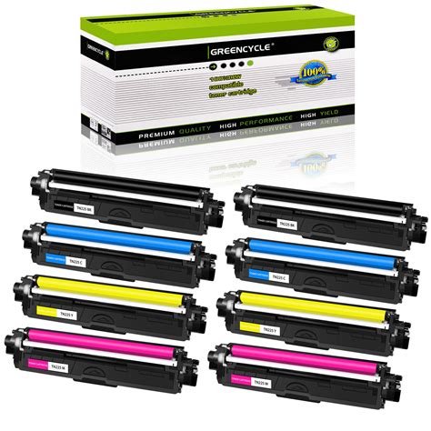 Used Set Tn Tn Bcym Toner Fits For Brother Hl Cdw Mfc