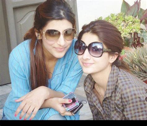 Mawra Hocane With Her Sister Urwa