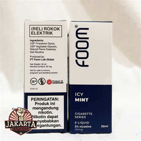 Jual Salt Foom Icy Mint Saltnic Ml Mg By Foom Lab Shopee Indonesia