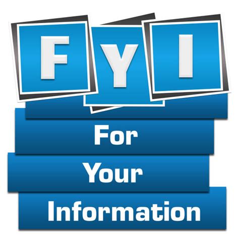 810+ Fyi For Your Information Stock Photos, Pictures & Royalty-Free ...
