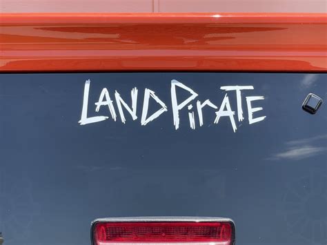 Land Pirate Decal Land Pirate Premium Vinyl