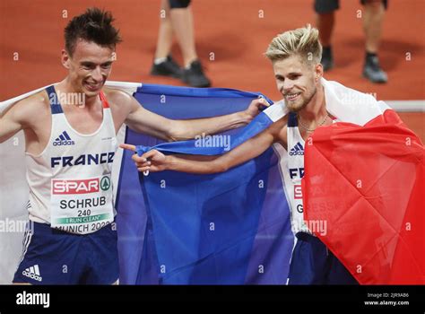 Yann Schrub De France M Daille De Bronze Avec Jimmy Gressier De France