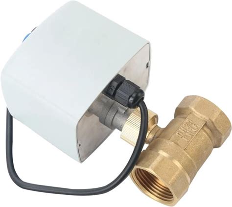 Dn15 Dn20 Dn25 Dn50 Motorized Ball Valve 220v 12v 24v 3 Wire 2 Control Brass Electric Ball Valve