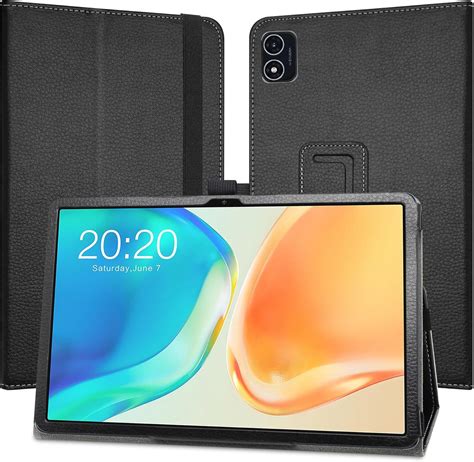 JRTAL Custodia Per Teclast P40HD 2023 PU Pelle Slim Flip Case Cover