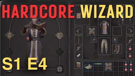 HARDCORE WIZARD S1 E4 PERKS Dark And Darker YouTube