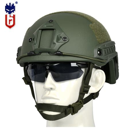 Military Aramid Bulletproof Helmet Nij Iiia Ballistic Protection High