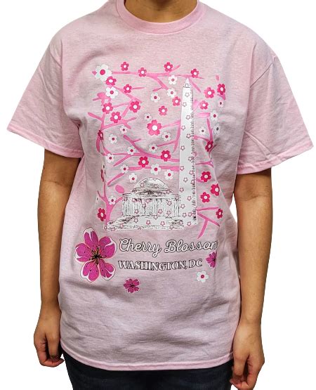 Washington Dc Cherry Blossom T Shirt King Street Souvenir