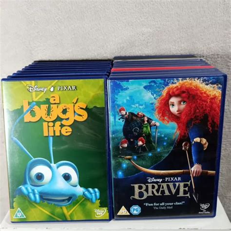 Walt Disney Pixar Dvd S X Brave Peter Pan Toy Story Cars Jungle Book