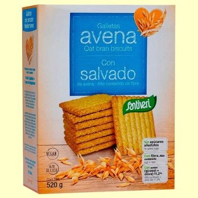 Galletas Avena Salvado Santiveri Monforte