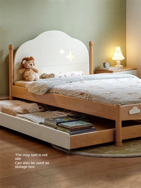 children's bed small apartment children's room home bunk bed modern ...