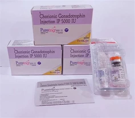 Chorionic Gonadotropin Injection I P Iu Packaging Type Vial At