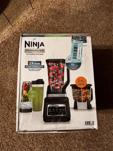 NEW Ninja Professional Plus Kitchen Blender System 8 Cup Food Processor