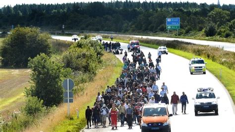 Migrant Crisis Denmark Germany Rail Links Suspended Bbc News