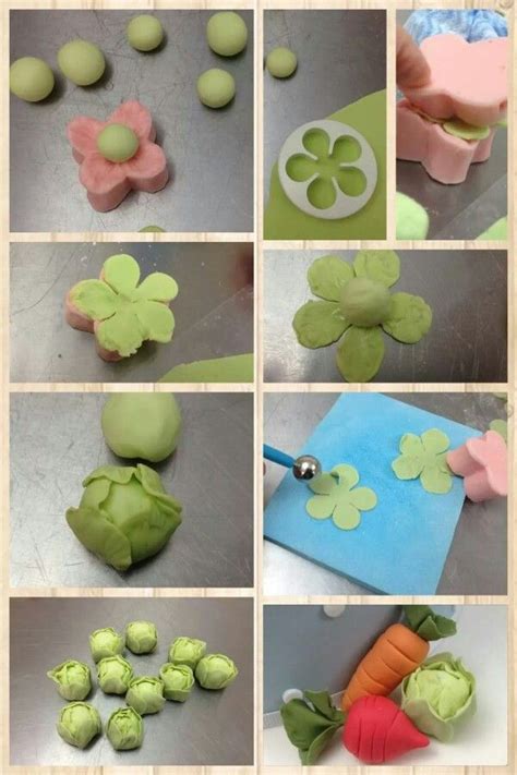 Vegetables Out Of Gum Paste Cake Decorating Supplies Fondant