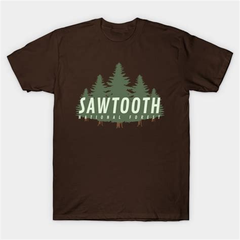 Sawtooth National Forest National Forest T Shirt Teepublic