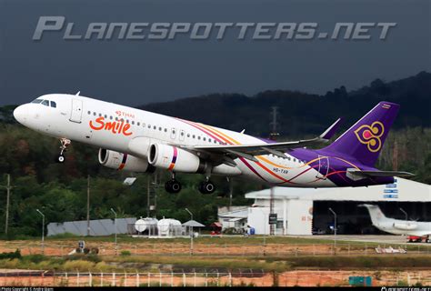 Hs Txr Thai Smile Airbus A Wl Photo By Andre Giam Id