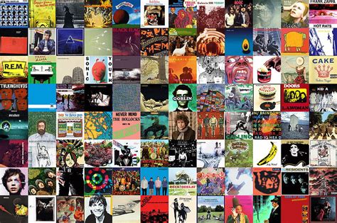 Album Cover Collage I Made From Some Of My Favorite Albums Artists R