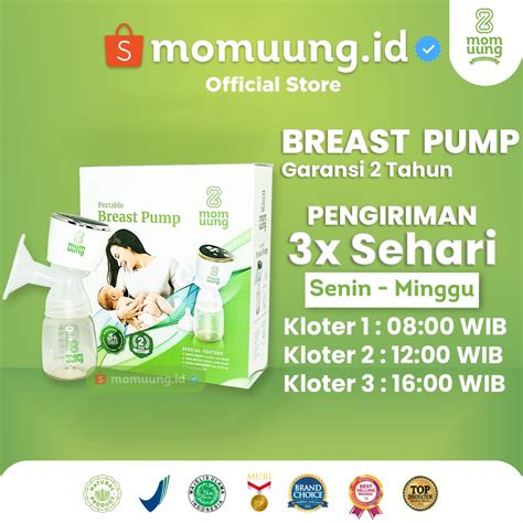 Jual Pompa Asi Mom Uung Momuung Electric Breast Pump Single Pump Murah